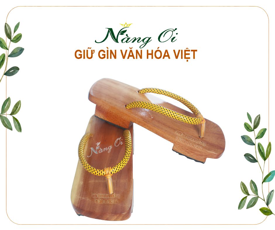 guốc gỗ nhật bản